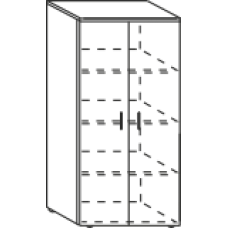 Шкаф низкий закрытый